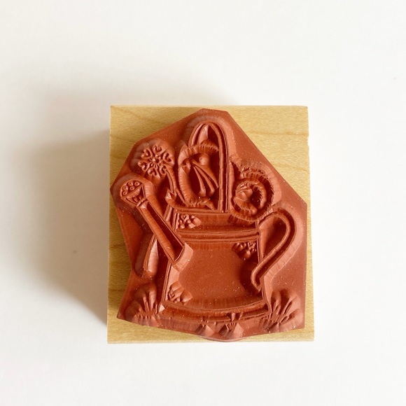 Great Impressions Rubber Stamp Mouse With Flower - Picture 5 of 7